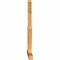 Ekena Millwork Saratoga Rough Sawn Timber Gable Bracket, Western Red Cedar, 108"W x 63"H x 4"D x 4"F, 14/12 Pitch GBW108X63X0404SAR00RWR - alternate 5